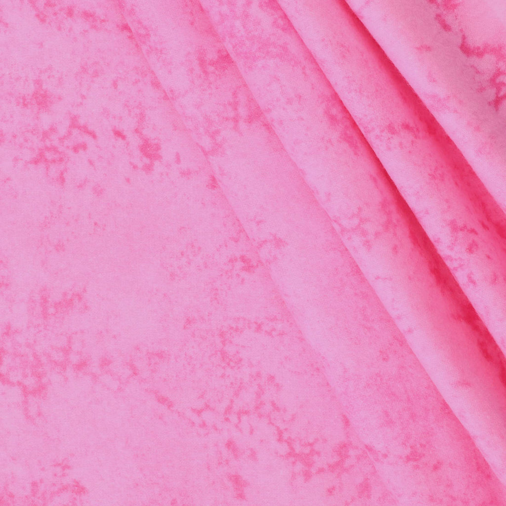 Marble Flannel Fabric [108 in. Wide], Pink Cut by The Yard