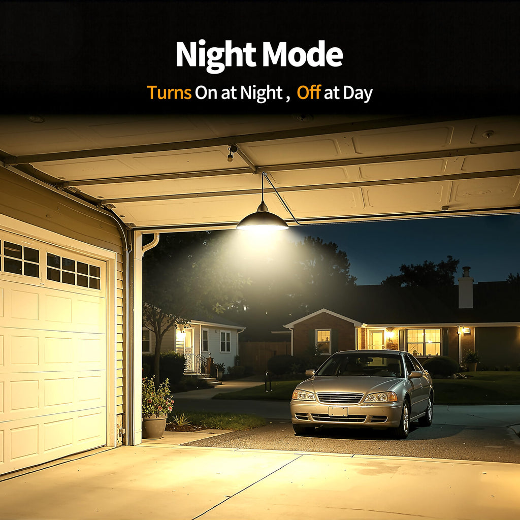 Solar Pendant Lights, 2 Pack 4000mAh for Chicken Coop & Shed