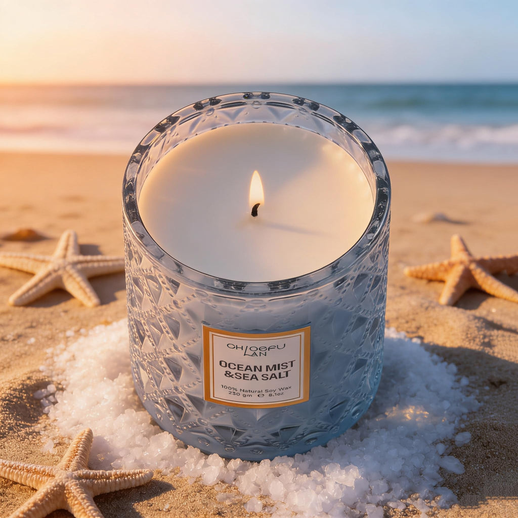 Summer California Mist Ocean & Sea Salt Candle, 8.1 oz