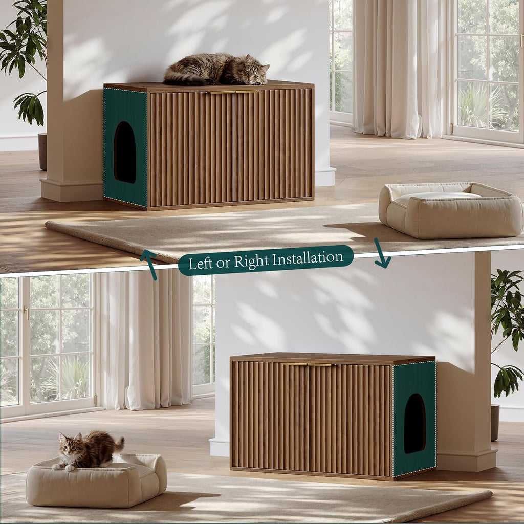 31.5" Cat Litter Box Enclosure Furniture
