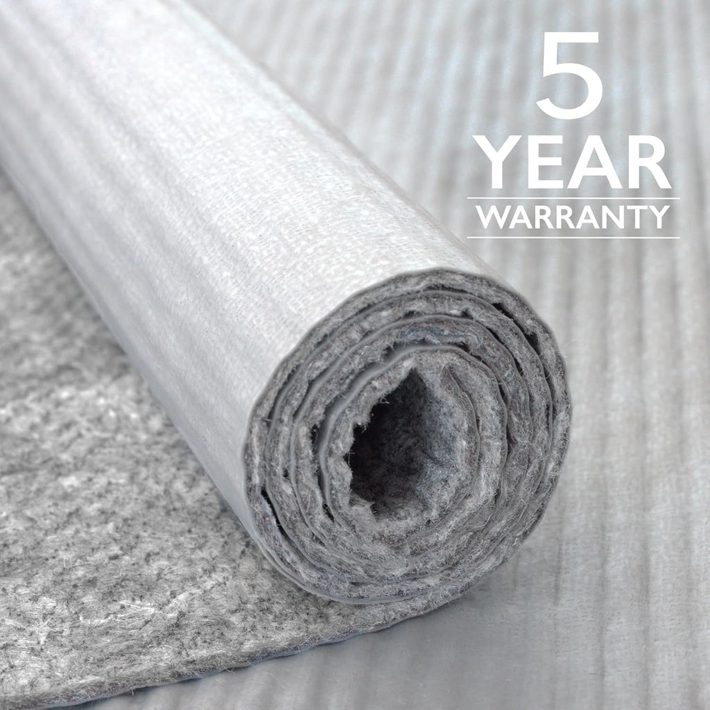 Vinyl Lock - 5'x7' - Felt and EVA - Non-Slip Rug Pad for Vinyl, Luxury Vinyl Plank (LVP) Flooring