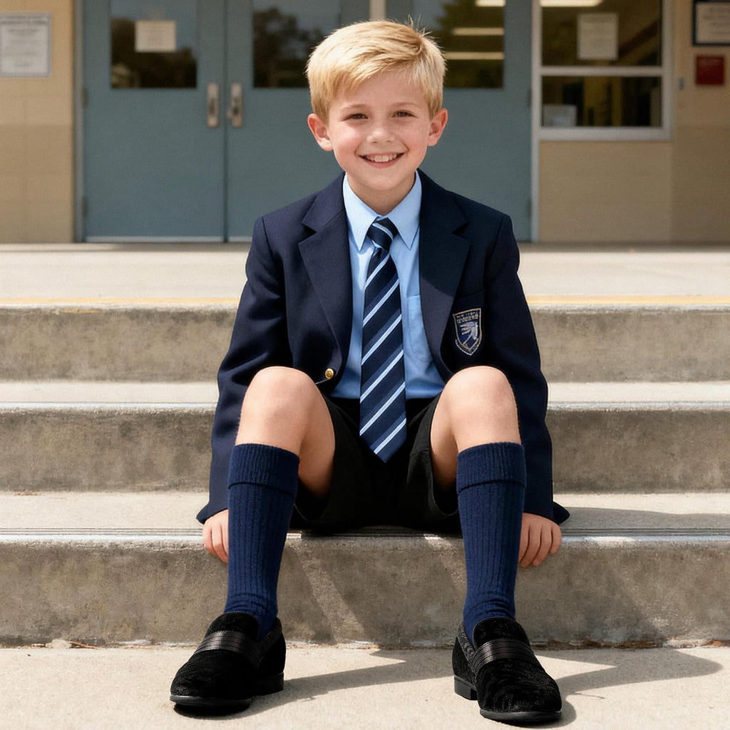 Boy's Dress Shoes Tuxedo Loafers