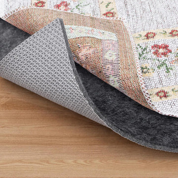 Felt Non Slip Rug Pads, Extra Large 1/8" Thick Felt and Rubber Backing, Shock Absorbing Carpet Pad for All Carpets