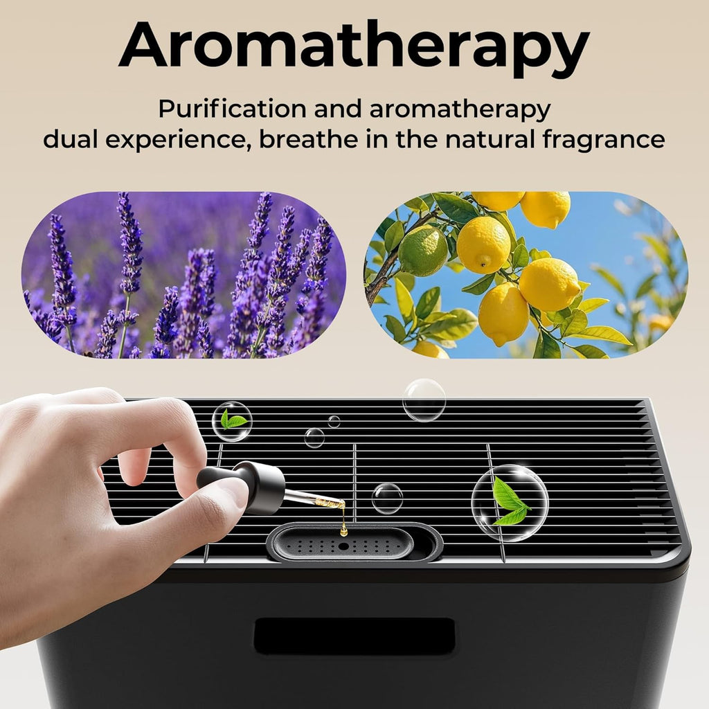 Air Purifiers for Home Large Room, Air Purifier up to 2200sq.ft, PM2.5 Air Quality Display, Sleep Mo
