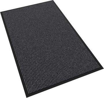 Front Door Mat, 60" x 36" Heavy Duty Indoor Outdoor Doormat | Non-Slip Welcome Mats , Rubber Backing Low Profile