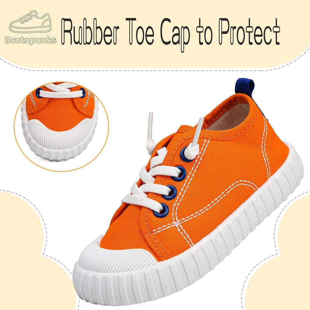Toddler Sneakers Girls Boys Canvas Shoes for Kids