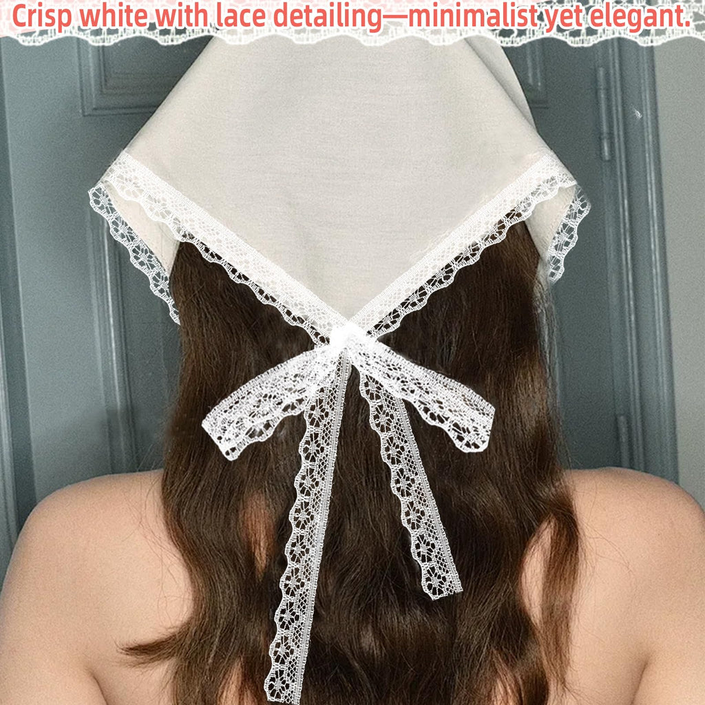 30 Yards White Lace Ribbon, Lace Trim Ribbon, 0.5 Inch Width Vintage Lace Trim for Sewing Crafts, Wedding Decoration