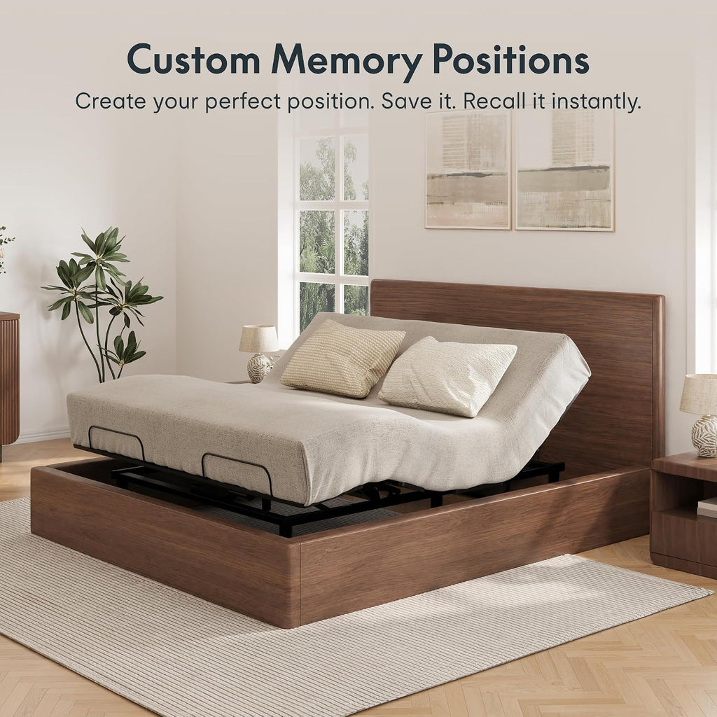 Adjustable Bed Base King Size with Bio Anti-Pinch Technology