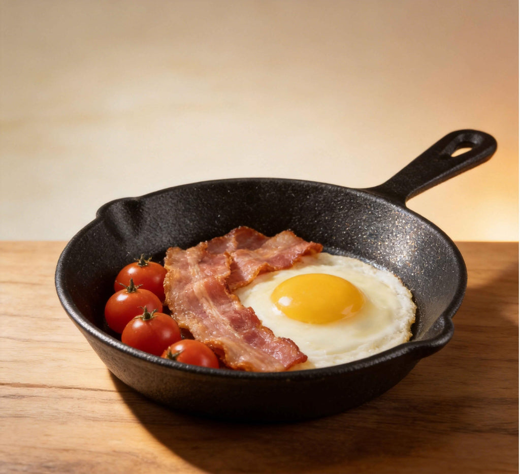 Pre-Seasoned Cast Iron Skillet, 10Inch, Black