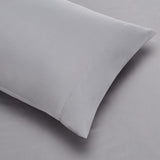 5-Piece Lightweight Microfiber Comforter Set with Sheets, Bed-in-a-Bag, Gray Calvin Striped Bedding, Twin/Twin XL