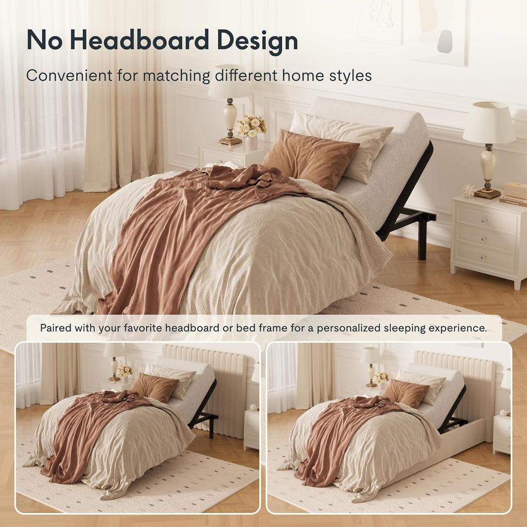 Adjustable Bed Bases, Massage, Zero Gravity & Memory Postions