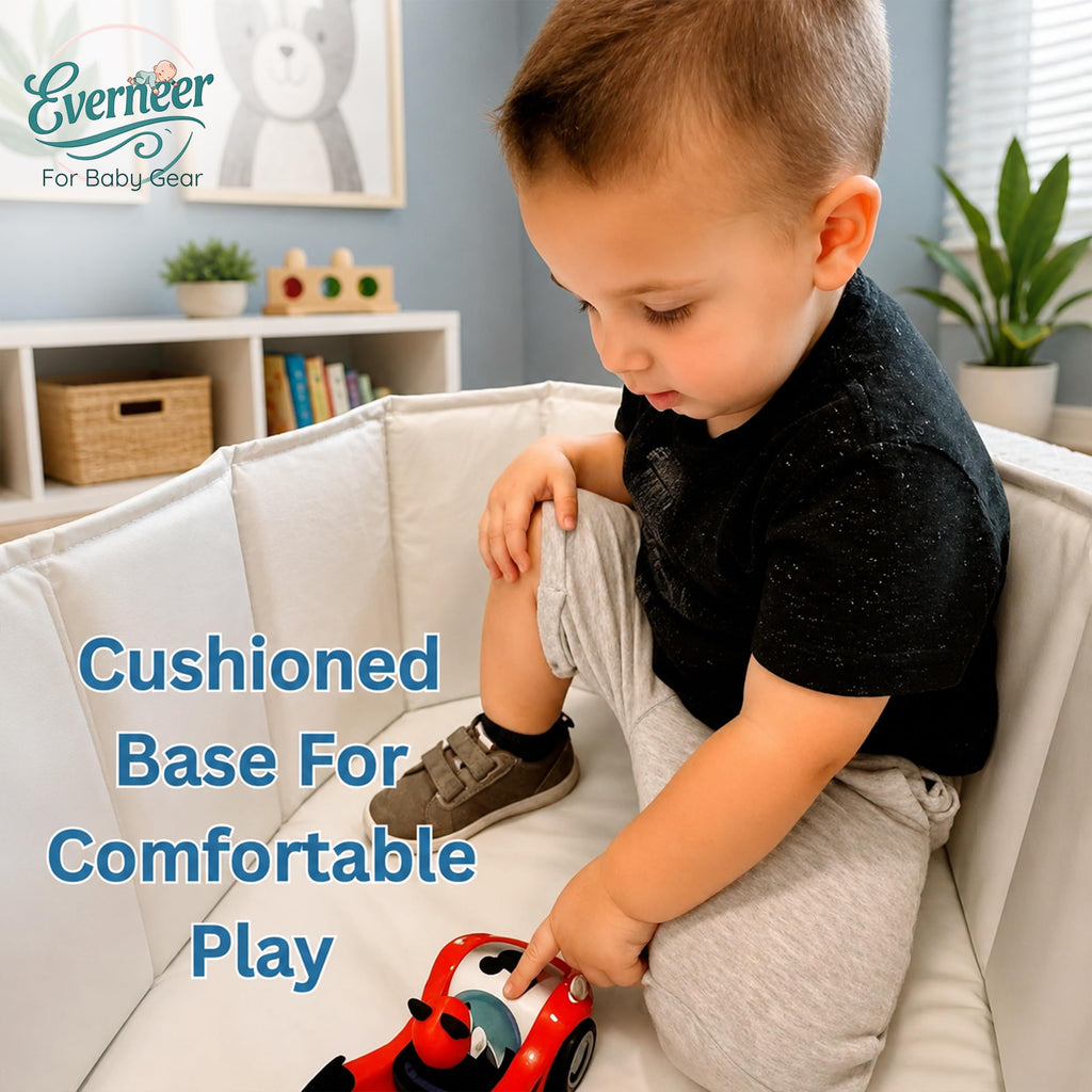OhSoBig Collapsible Toddler Bathtub, 31-Inch Foldable Portable Bath Tub