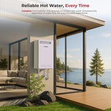 Climatech 5 Tankless Water Heater Gas Outdoor 6.86 GPM Up to 8.4 GPM, 199, 000 BTU