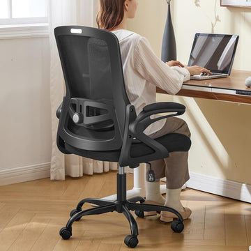 Ergonomic Office Chair Desk Chair with Adjustable Lumbar Support | Mesh Computer Chair Home Office Desk Chair with