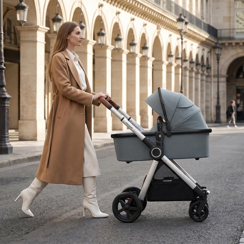 Ultimate2 Full-Size Stroller with Bassinet, Newborn to Toddler
