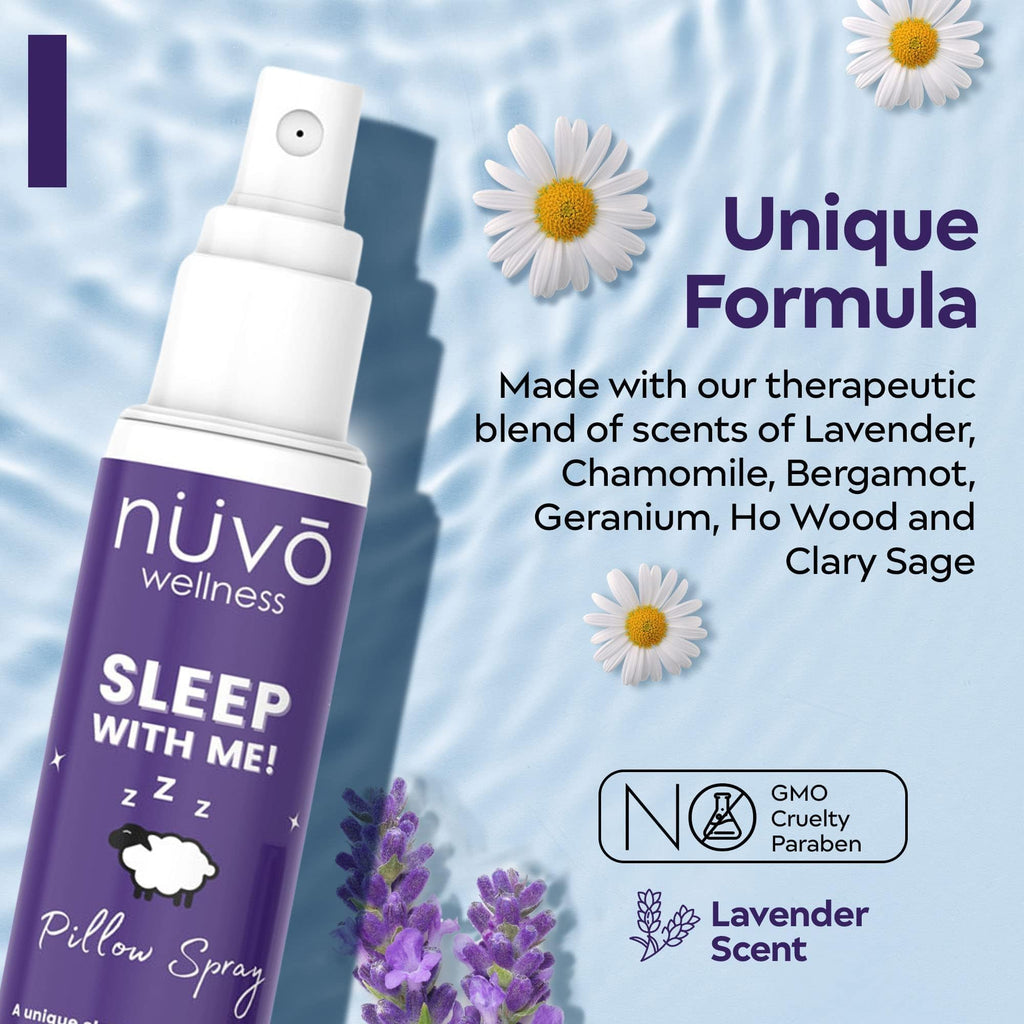 Premium Pillow Spray - Made with Therapeutic Essential Oils - Deep Sleep pillow Spray Mist with Lavender and