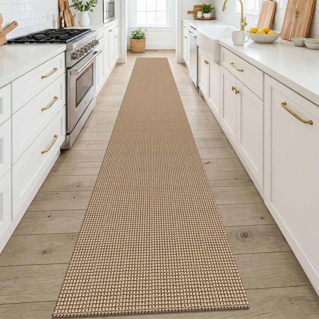 Boho 2x14 Runners Rugs, Long Washable Runner Rug, Woven Non Slip Kitchen Runner, Farmhouse Entryway Rug, Floor
