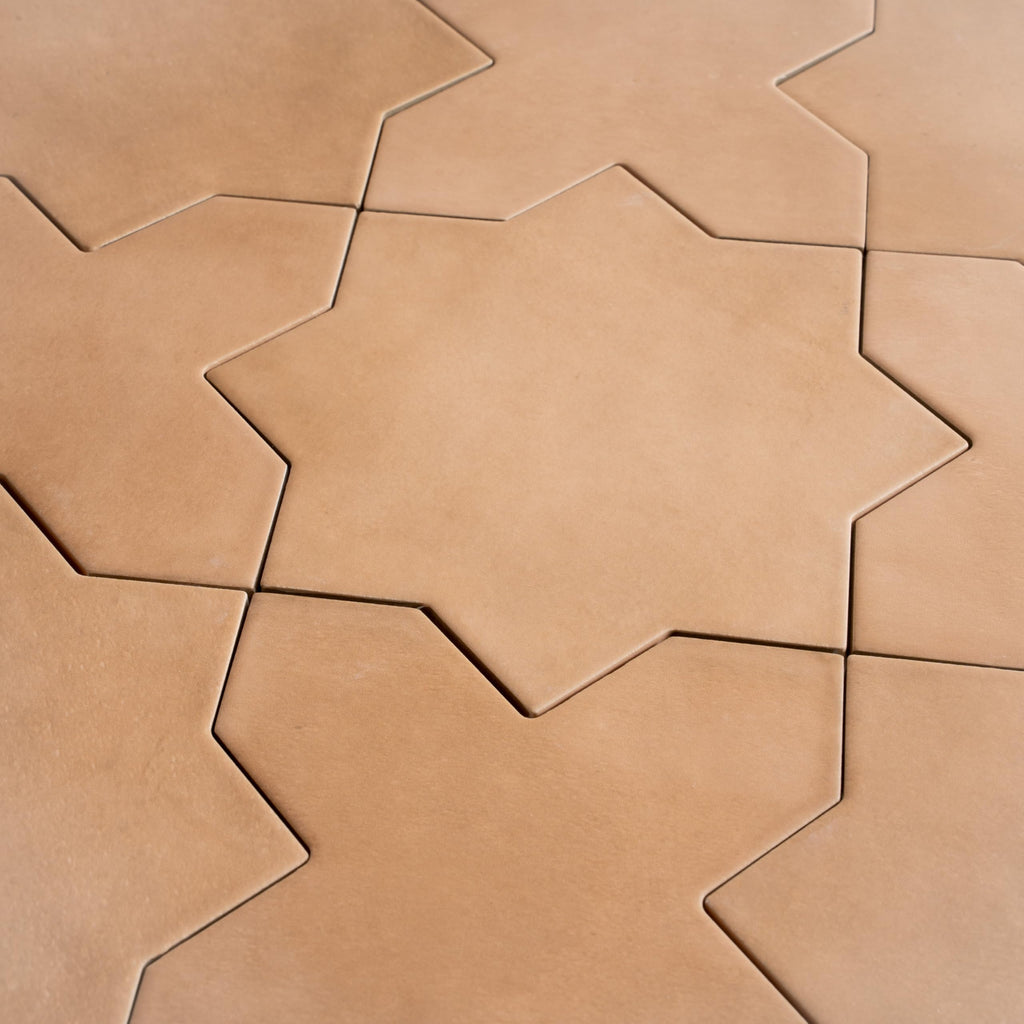 Star Porcelain Tile Terracotta 7x7 Matte 34-Pack