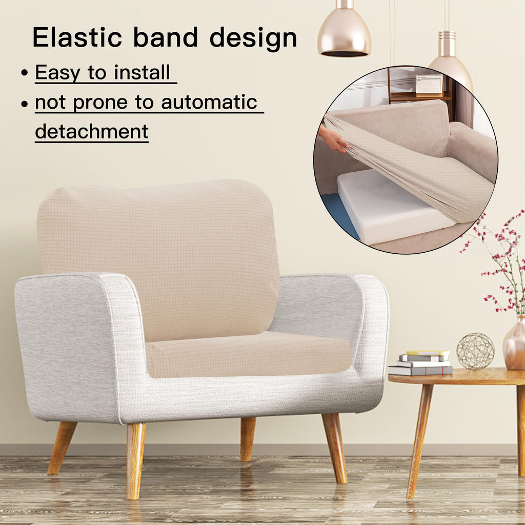 14PCS Patio Cushion Covers.Patio Furniture Couch SeatSlipcovers