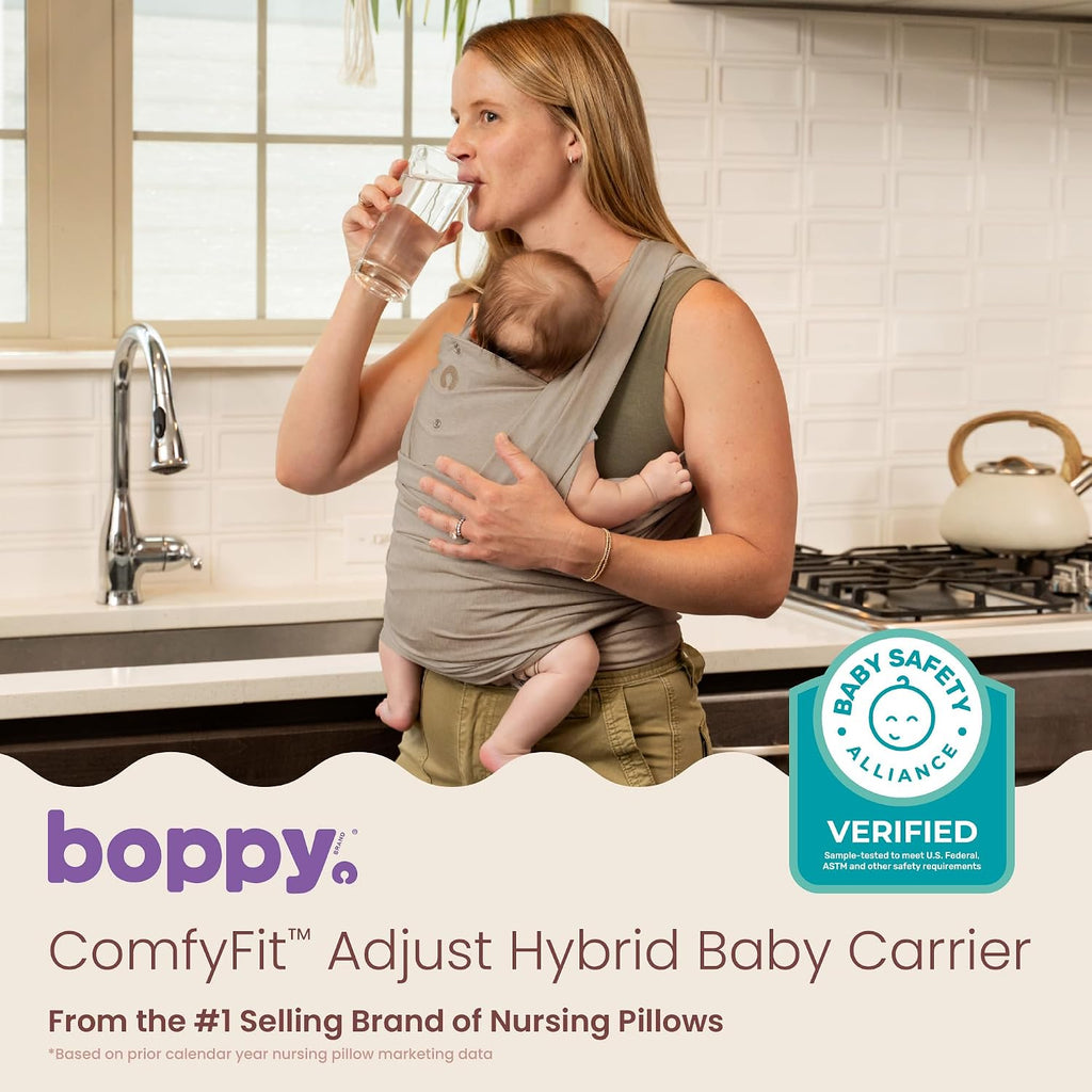 ComfyFit Adjust Baby Carrier, Secure Hybrid Wrap, Newborn to Toddler