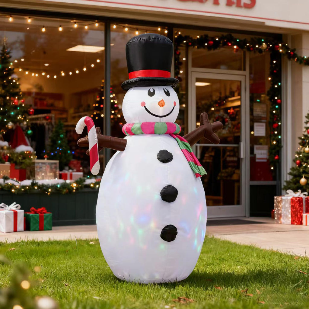 5FT Christmas Inflatables Outdoor Decoration, Snowman Inflatable Christmas Decorations Yard Decor Christmas Party