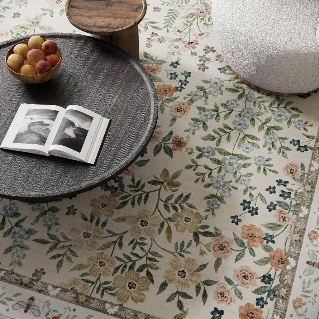 Washable Kitchen Rug Runners s: 2'6"x8' Bedroom Rug Non Slip Low Pile Soft Stain Resistant Floor Carpet Runner Rug
