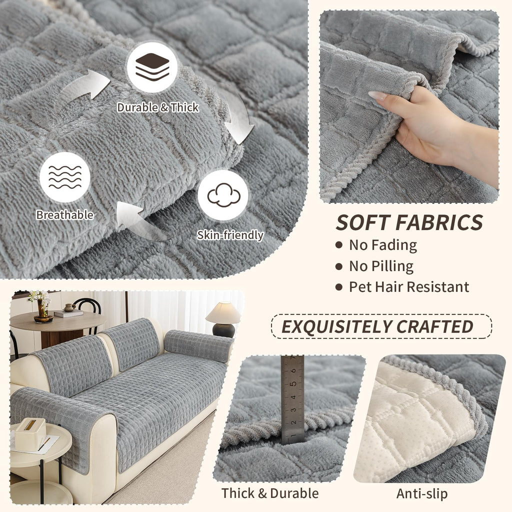 Couch Covers for Sectional Sofa, Sectional Couch Covers for Dogs Pets