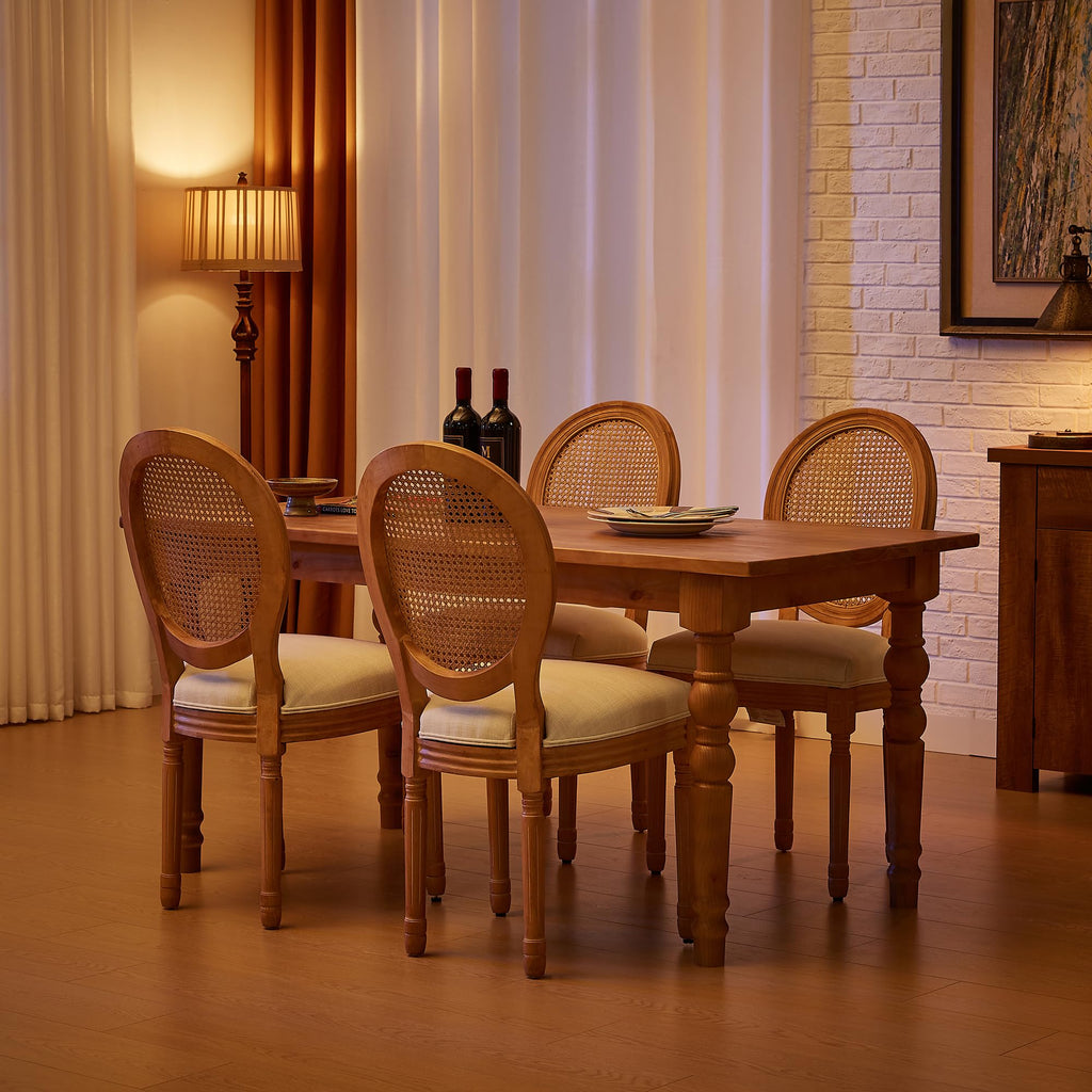 French Country, Upholstered Set of 6