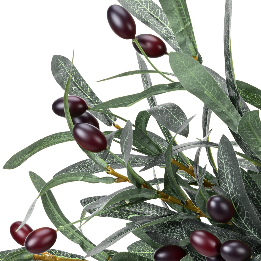 10 Pcs 27 Inch Artificial Olive Branches for Vase