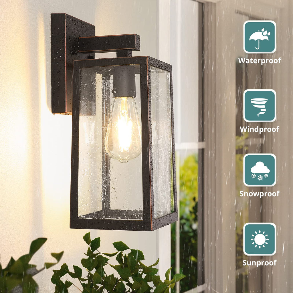 Outdoor Wall Light Fixtures, Exterior Waterproof Wall Lanterns