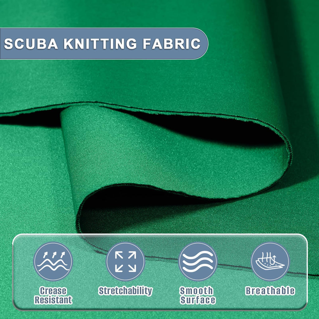 Scuba Knit Fabric Neoprene Fabric Polyester Spandex Fabric Suitable for Skirt Jacket Suits Outfit Baseball Jacket