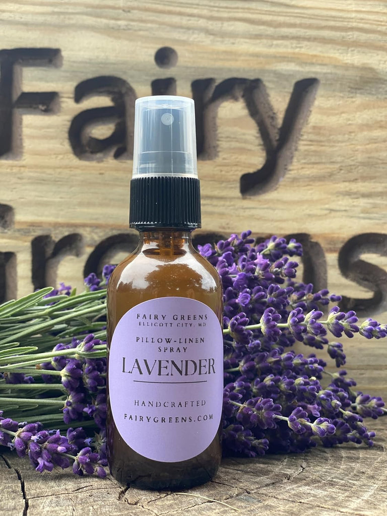 Lavender Pillow Spray - 2oz All-Natural Sleep Mist with Pure Essential Oils | Handcrafted Calming Room & Linen Spray - Set of 2