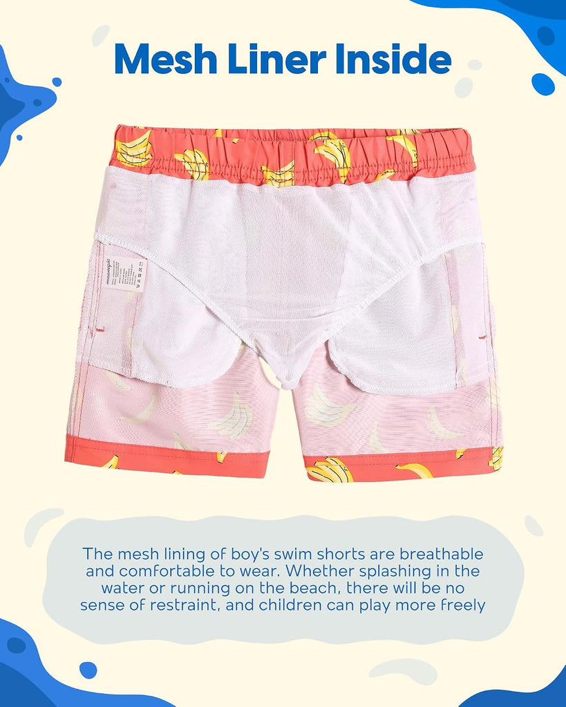 Boys Swim Trunks Toddler Swim Shorts Little Boys Bathing Suit Swimsuit Toddler Boy Swimwear
