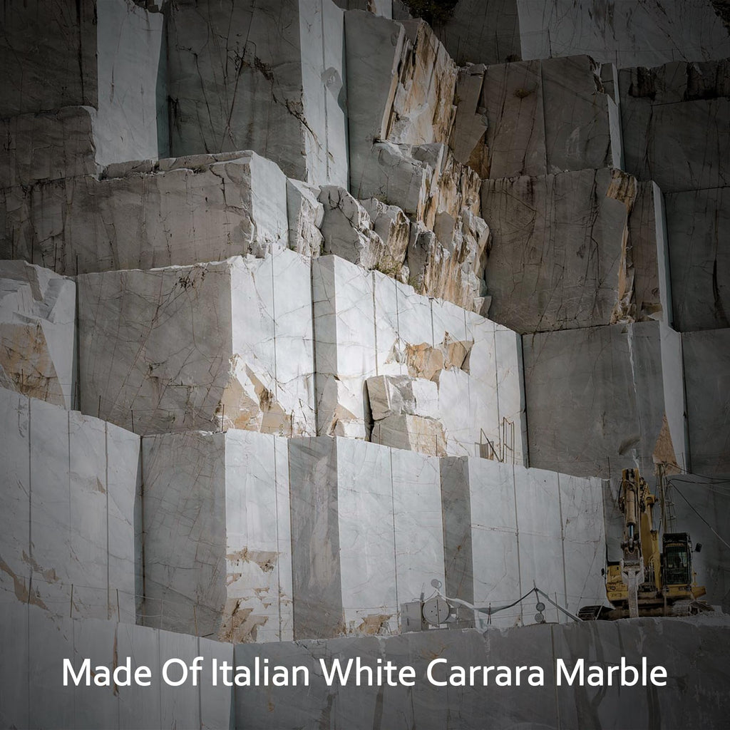 Carrara White Marble Pencil Liner Tile, 3/4" x 12" Honed Natural Stone Bullnose Tile Edge Trim Molding