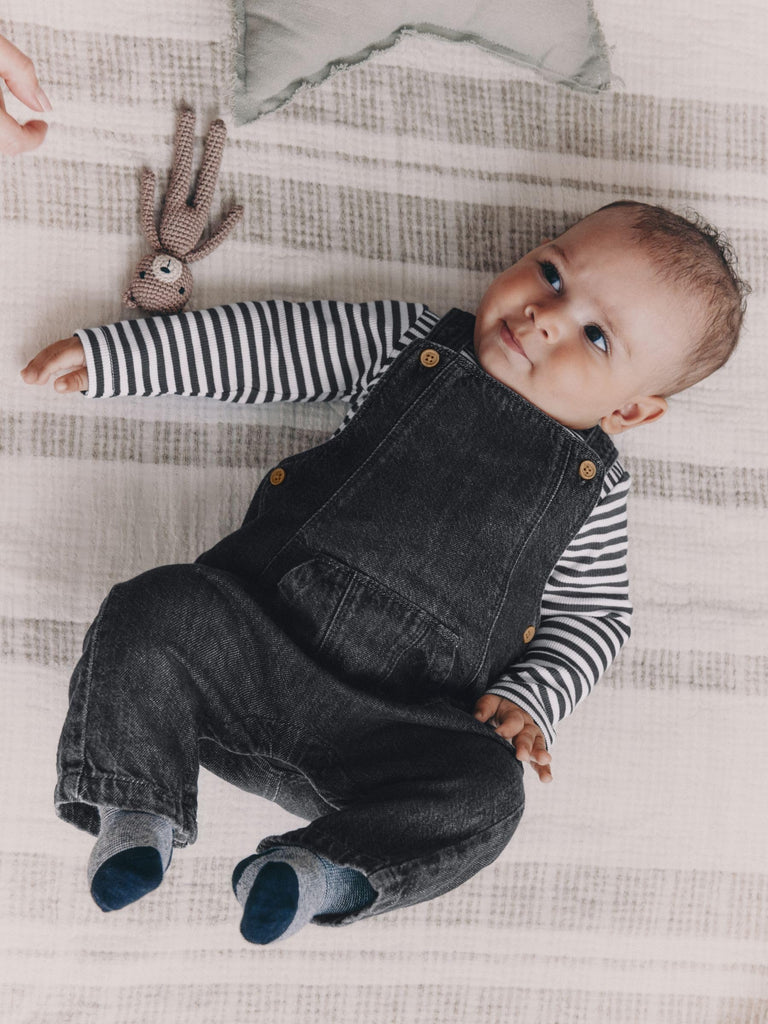 Baby Denim Dungarees and Bodysuit Set Standard