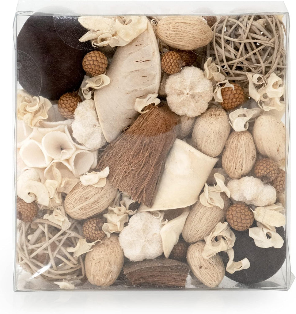 Maison Box Fragrance Potpourri Decorative Vase & Bowl Filler Home Décor (Coconut Sandalwood)