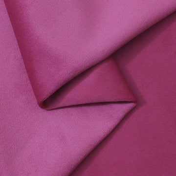 Velvet Upholstery Fabric, 58 inches Wide (Fuchsia, 1 Yard)