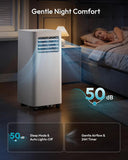 Portable Air Conditioners 12,000 BTU, 5-in-1 Portable AC Unit Up to 550 Sq.Ft.with Cool, Heat, Fan, Dehumidifier