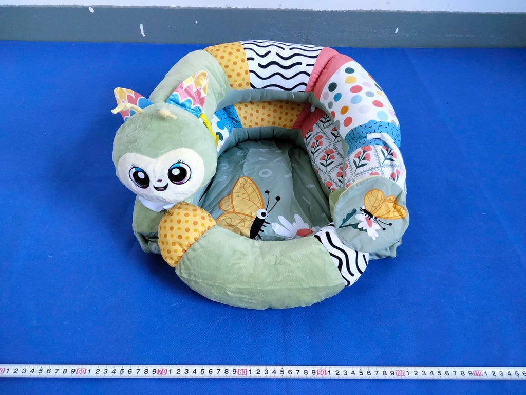 In-1 Tummy Time Mat & Seated Support Pillow,Baby Tummy Time Pillow Support for Newborns and Older Babies