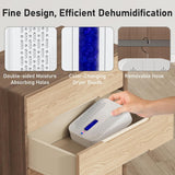 Rechargeable Small Dehumidifier for Bathroom, Detachable Hanging Dehumidifier for Bedroom, Gun Safe, Closet