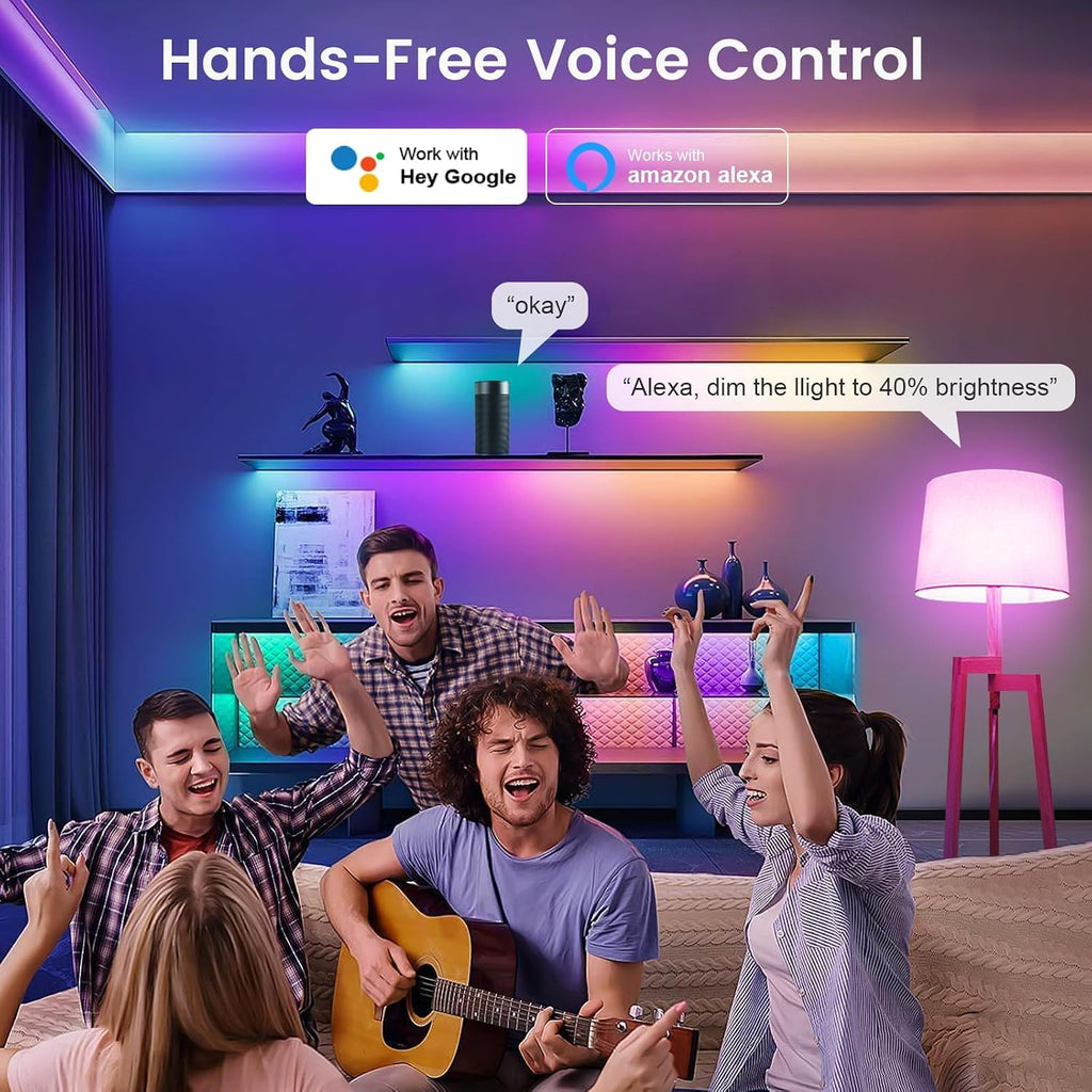 E12 Led Bulb, Smart Candelabra Led Light Bulbs 5W 40 Watt Equivalent, Color Changing Light Bulb RGB Compatible