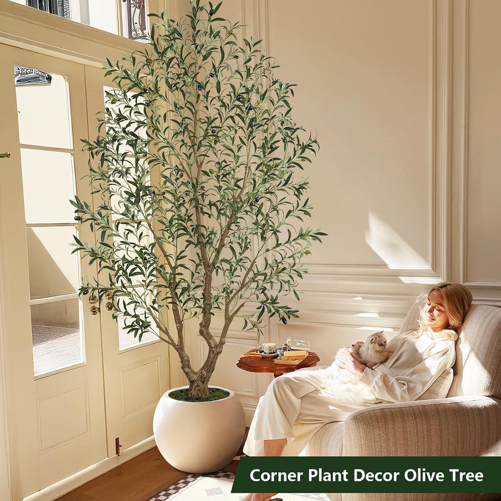 Olive Trees Artificial Indoor: 96% Lifelike - Can't Tell from 6ft