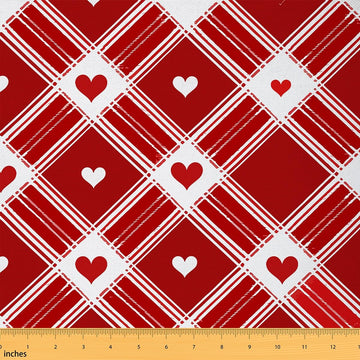 Tartan Plaid Upholstery Fabric Soft 1 Yards