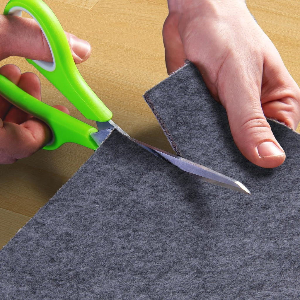 Uni-Luxe Dual Surface Felt and Rubber Non-Slip Rug Pad 1/4" Thick (2' 6" x 10' Runner) - Set of 25
