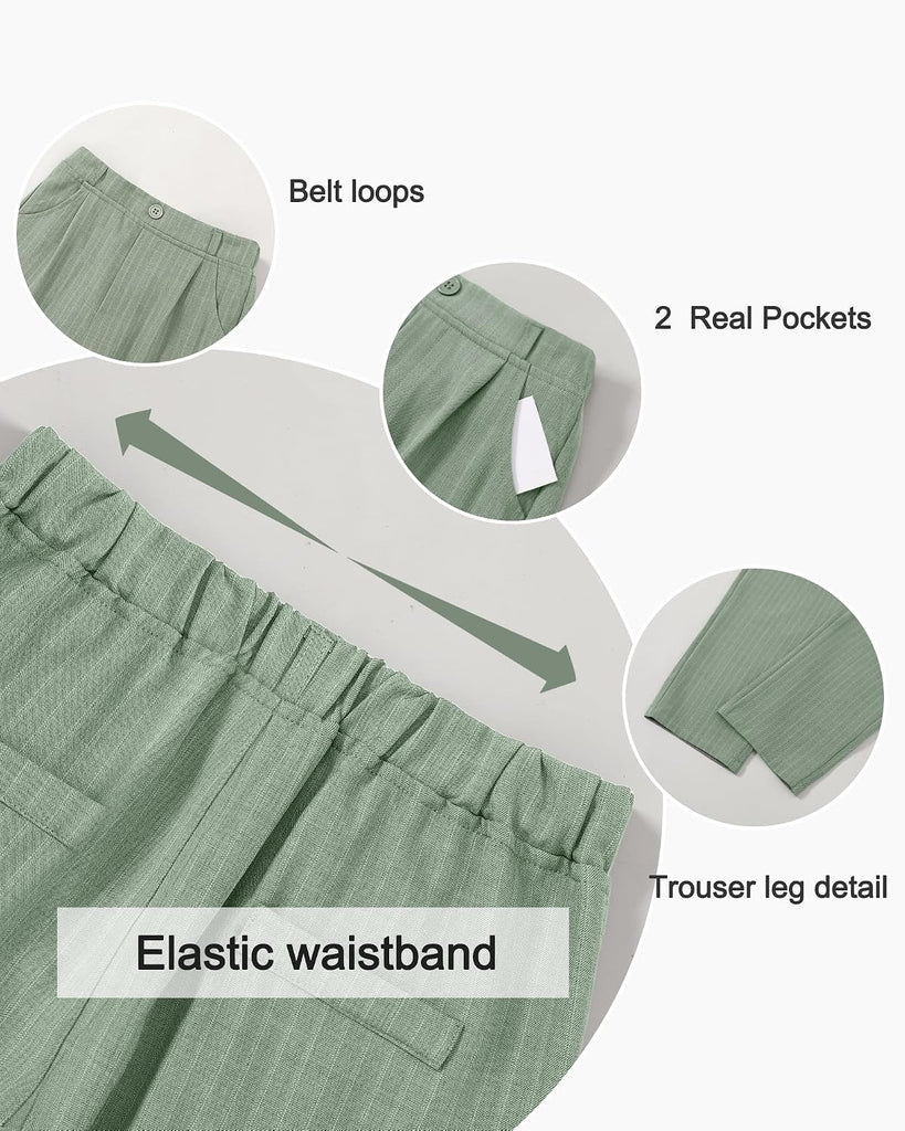 Boys Dress Clothes Piece Formal Suit Set, Vest, Pants, Dress Shirt, Bowtie and Boutonniere Kids Wedding Outfit