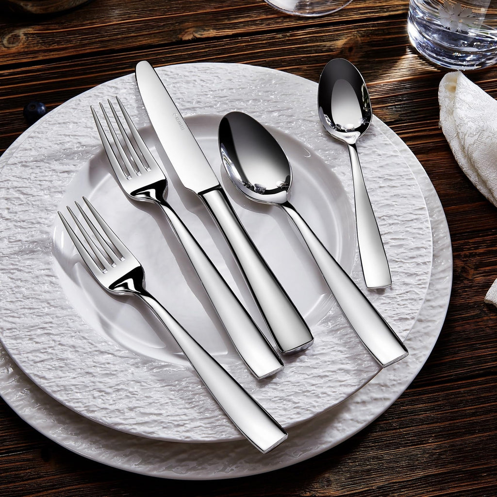 Premium Louis 20/45/65-Piece Silverware Set (45)