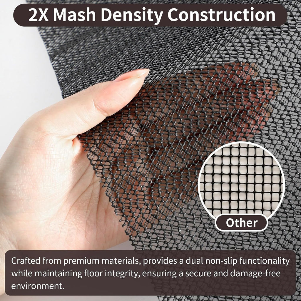 Non Slip Rug Pads 8x10 Ft Non Skid Thick Rug Pad Gripper - Set of 80