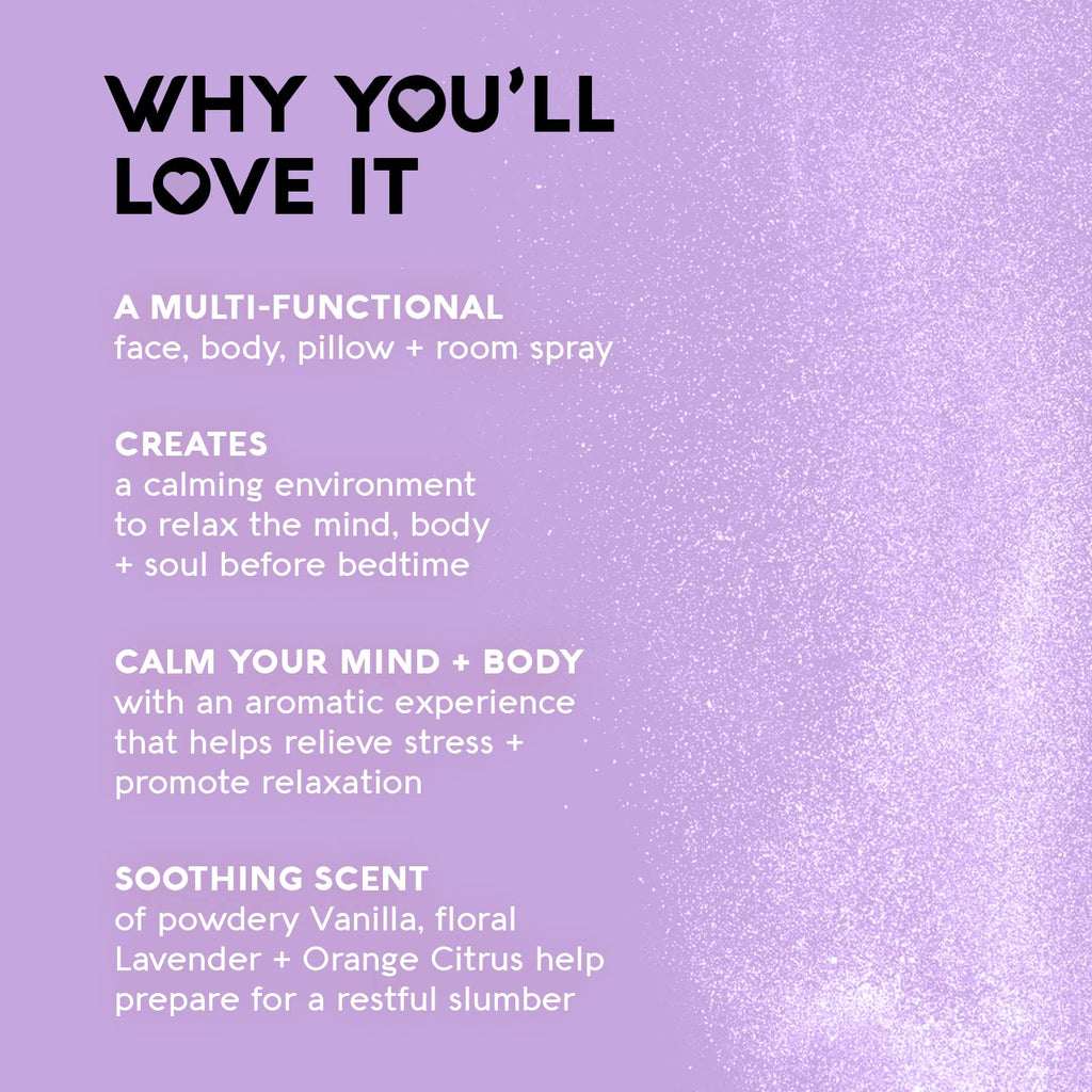 Lavender Chamomile Sleep Spray Multi-Pack - Sleep Well + Relax with Premium Grade Room + Pillow Spray, Made - Set of 2