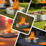 60 Inch Fire Ring - Wood Burning Table