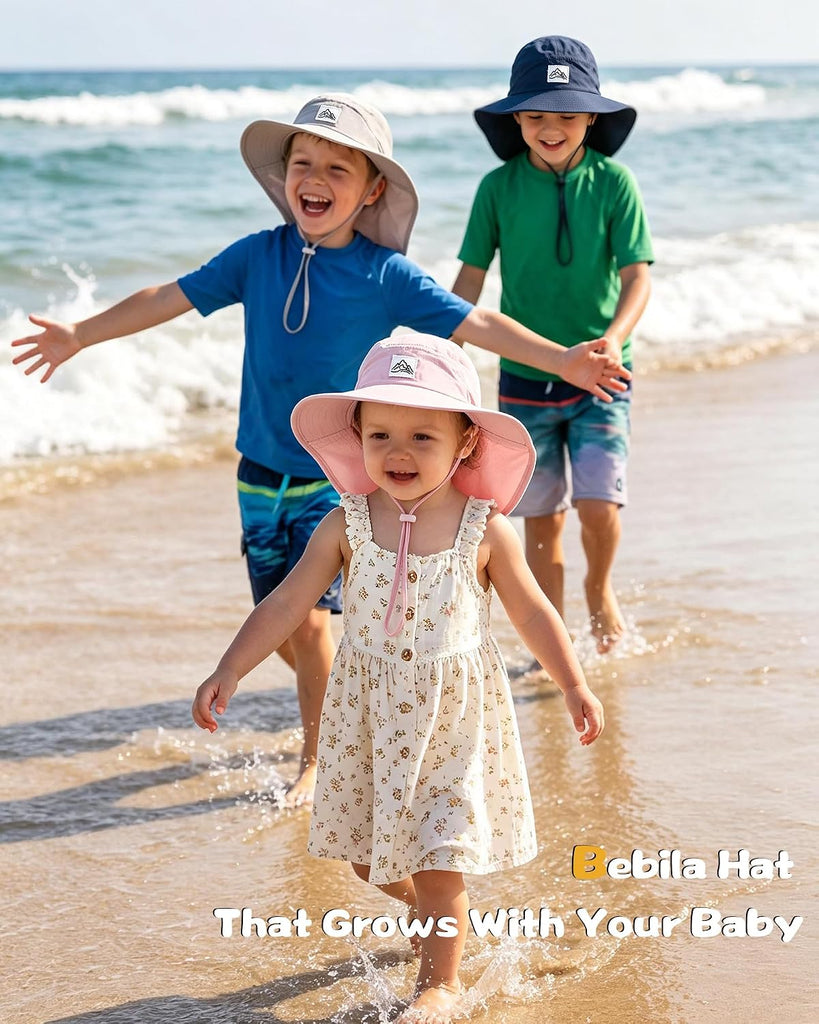 Toddler Sun Hat Kids Sun Protection for Baby Boys Girls Beach Fishing Hats